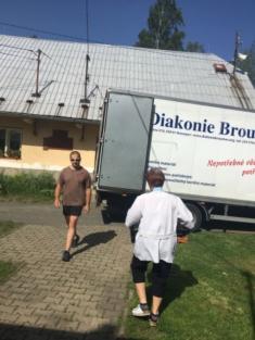 Diakonie Broumov - sbírka pro charitu 12.6.2019